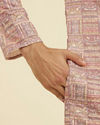 Manyavar Men Dusty Pink Kurta Pajama