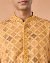 Manyavar Men Mellow Sunshine Kurta Pajama