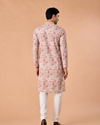 Manyavar Men Beige Elegance Kurta Pajama