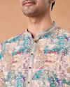 Manyavar Men Beige Elegance Kurta Pajama