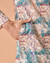 Manyavar Men Beige Elegance Kurta Pajama