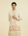 Peach Elegance Kurta Pajama