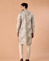 Manyavar Men Splendid Green Kurta Pajama