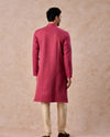 Manyavar Men Coral Festive Kurta Pajama