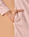 Manyavar Men Dusty Pink Kurta Pajama Elegance