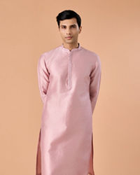 Manyavar Men Regal Pink Kurta Pajama