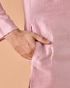 Manyavar Men Regal Pink Kurta Pajama