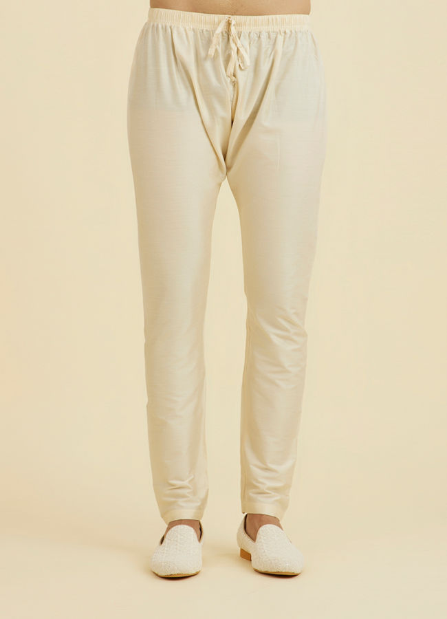 Manyavar Men Rani Pink Ensemble Kurta Pajama