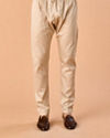 Manyavar Men Wine Embroidered Kurta Pajama Set