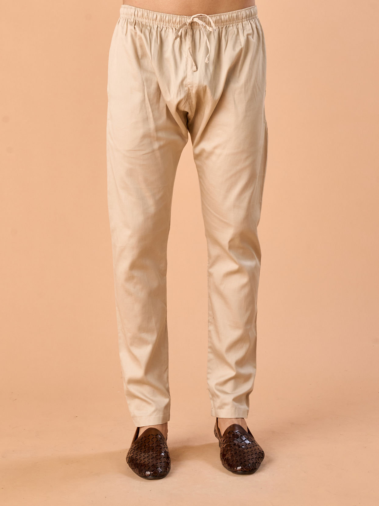 Manyavar Men Wine Embroidered Kurta Pajama Set