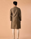 Manyavar Men Opulent Olive Green Kurta Pajama