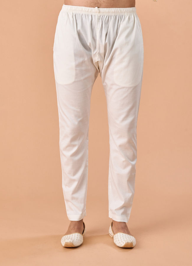 Manyavar Men Dusty Pink Elegance Kurta Pajama