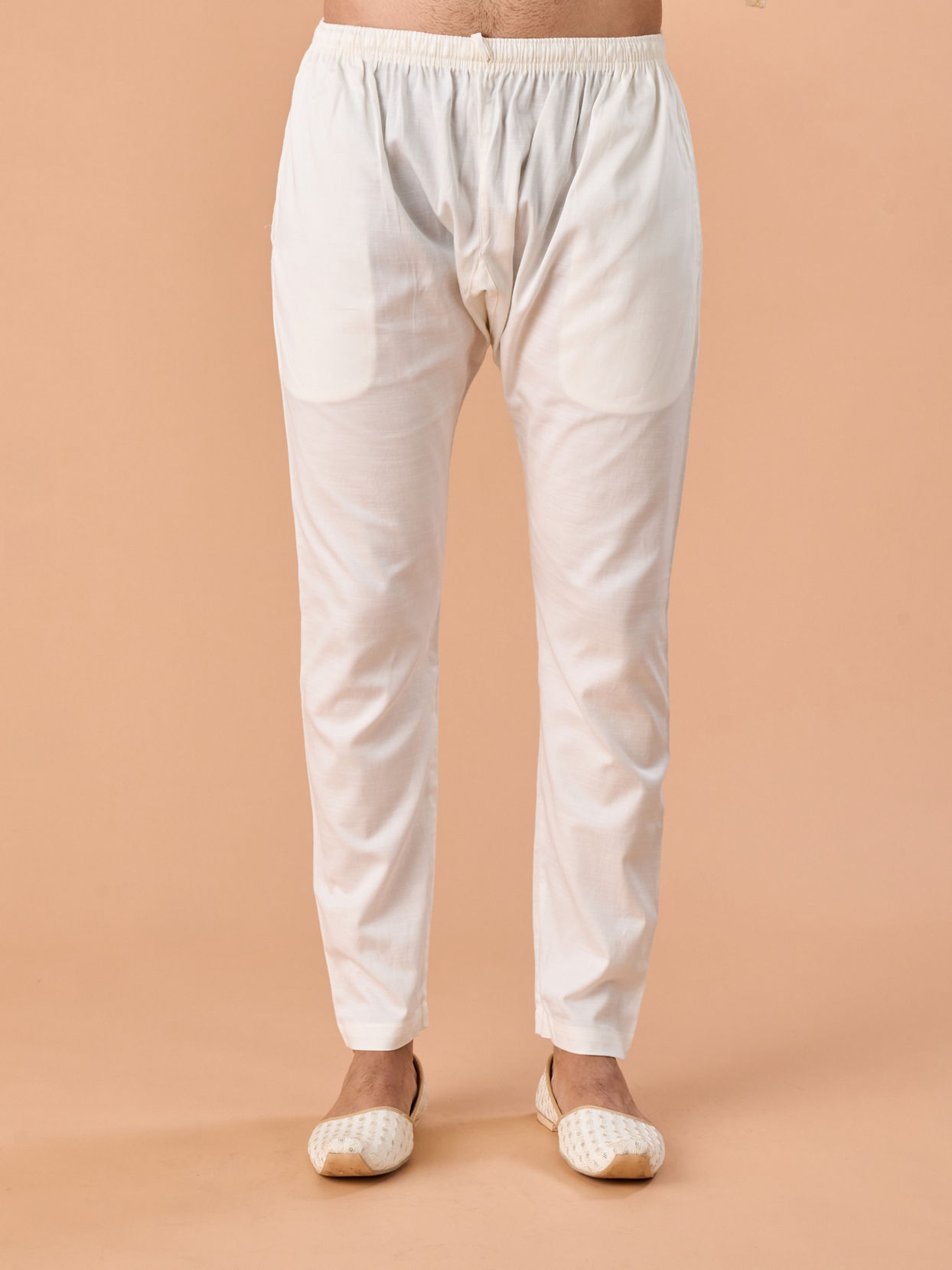 Manyavar Men Dusty Pink Elegance Kurta Pajama