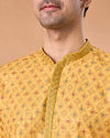 Manyavar Men Sunnyside Yellow Kurta Pajama