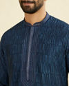 Manyavar Men Royal Blue Kurta Pajama