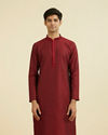 Maroon Splendor Kurta Set