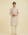 Manyavar Men Regal Cream Kurta Pajama