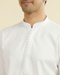 Manyavar Men Ethereal White Kurta Pajama