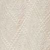 Cream Blended Viscose Kurta Pajama with Textured Design