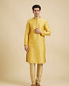 Manyavar Men Golden Embellished Kurta Pajama image number 2