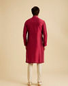Manyavar Men Royal Rani Pink Kurta Pajama
