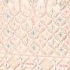 Cream Art Silk Nehru Jacket with Embroidery