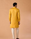 Manyavar Men Mustard Yellow Charm Kurta Pajama