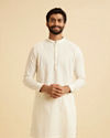 Classic Cream Coloured Kurta Pajama