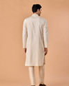 Manyavar Men Eternal Cream Kurta Pajama