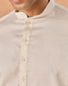 Manyavar Men Eternal Cream Kurta Pajama