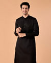 Opulent Black Kurta Pajama