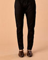 Manyavar Men Opulent Black Kurta Pajama