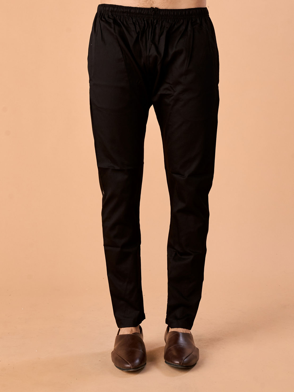 Manyavar Men Opulent Black Kurta Pajama