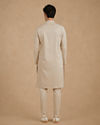 Manyavar Men Regal Beige Kurta Pajama