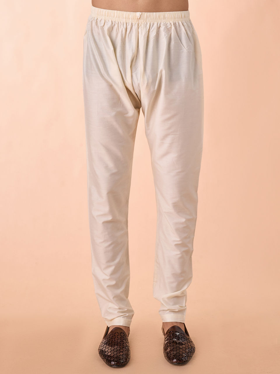 Manyavar Men Aqua Green Draped Kurta Pajama