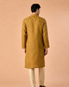 Manyavar Men Mehndi Green Radiance Kurta Pajama