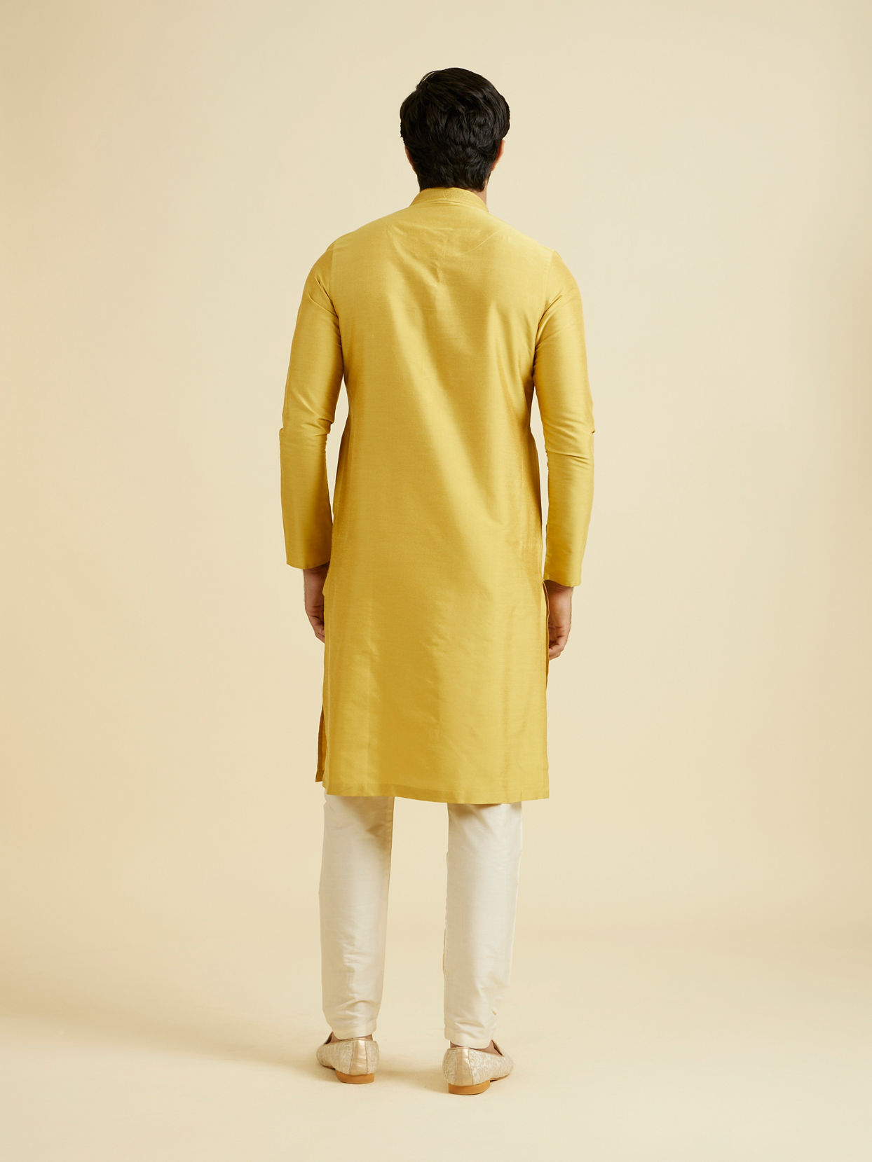 Manyavar Men Sun-kissed Mustard Kurta Pajama