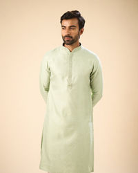 Manyavar Men Green Elegance Kurta Pajama