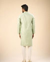 Manyavar Men Green Elegance Kurta Pajama