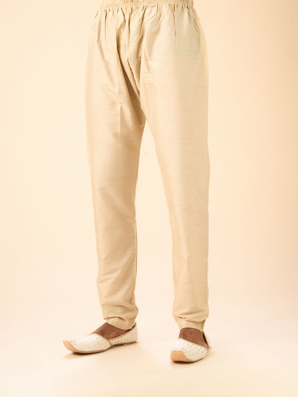 Manyavar Men Rust Bliss Kurta Pajama