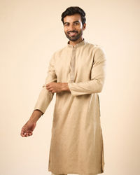 Manyavar Men Walnut Charm Kurta Pajama Set
