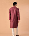 Manyavar Men Antique Pink Elegance Kurta Pajama