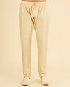 Manyavar Men Beige Elegance Kurta Pajama