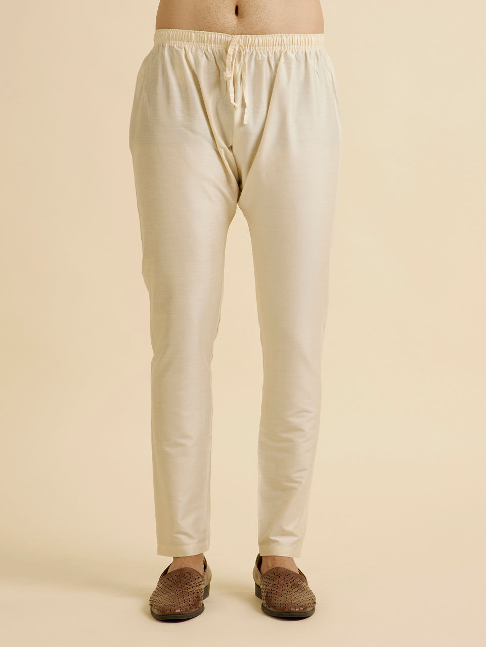 Manyavar Men Purple Floral Jaal Patterned Kurta Set