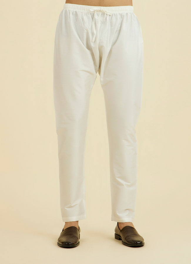 Manyavar Men Light Blue Elegance Kurta Pajama