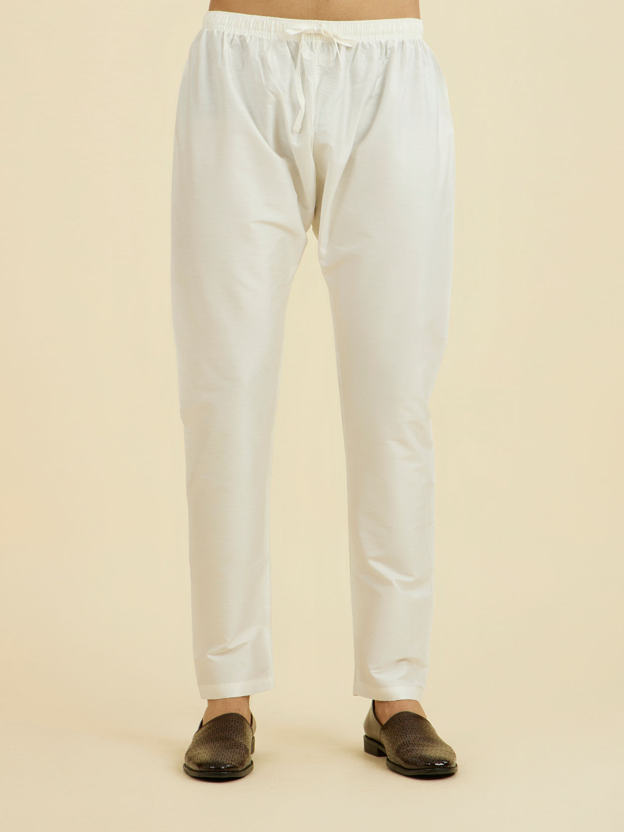 Manyavar Men Light Blue Elegance Kurta Pajama