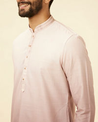 Manyavar Men Spring Lilac Ombre Kurta Set