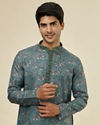 Mint Green Printed Kurta Set