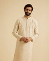Beige Elegance Kurta Pajama