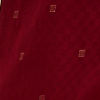 Maroon Red Kurta Set with Embroidered Neckline